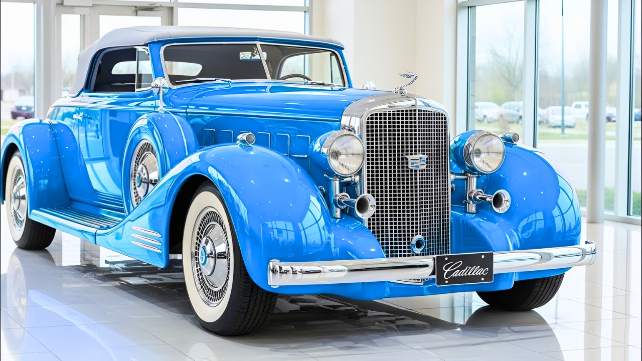 Cadillac 1933 V-16 Convertible Coupe – Solo 125 Hechos