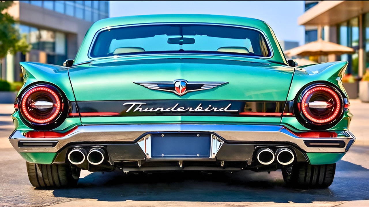 Ford Thunderbird 2026: Diseño Futurista y Estilo Moderno Renovado
