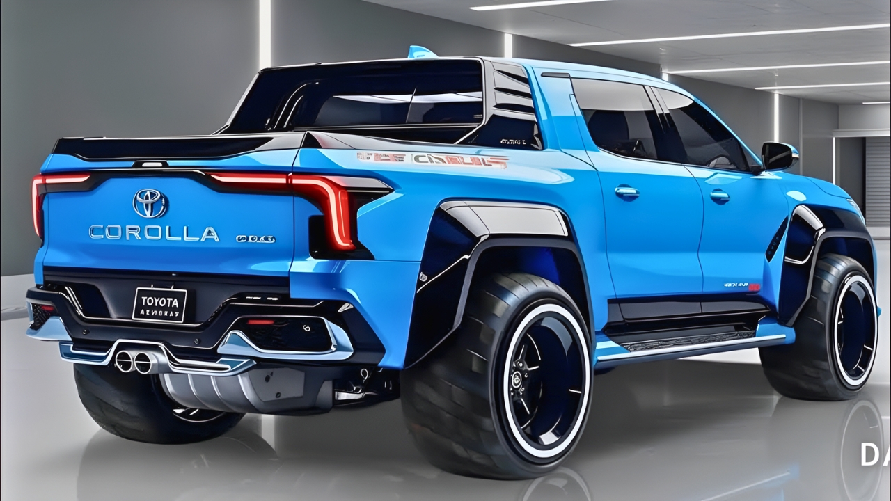 Toyota Corolla Pickup “Corolla Stout”: Concepto Futurista Creado con IA Explicado Fácilmente