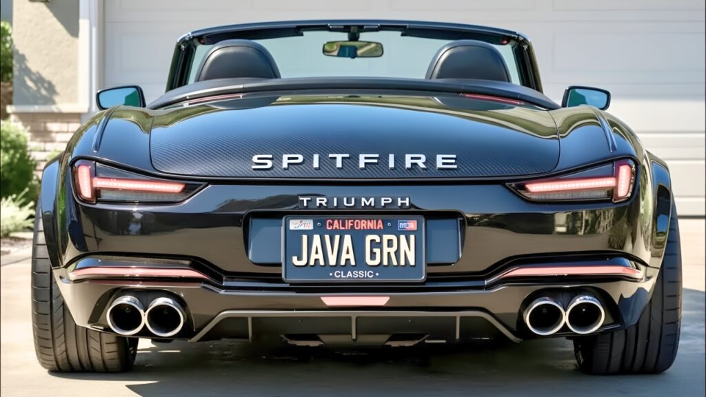 Triumph Spitfire 2026 moderno: concepto de roadster clásico renovado