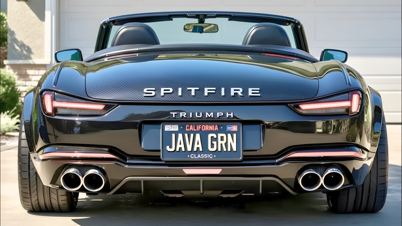 Triumph Spitfire 2026 moderno: concepto de roadster clásico renovado