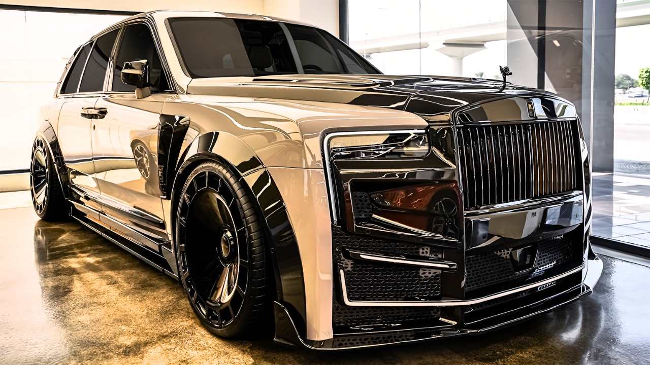 Rolls-Royce Cullinan Modificado: SUV de Lujo con Diseño Wide-Body Exclusivo