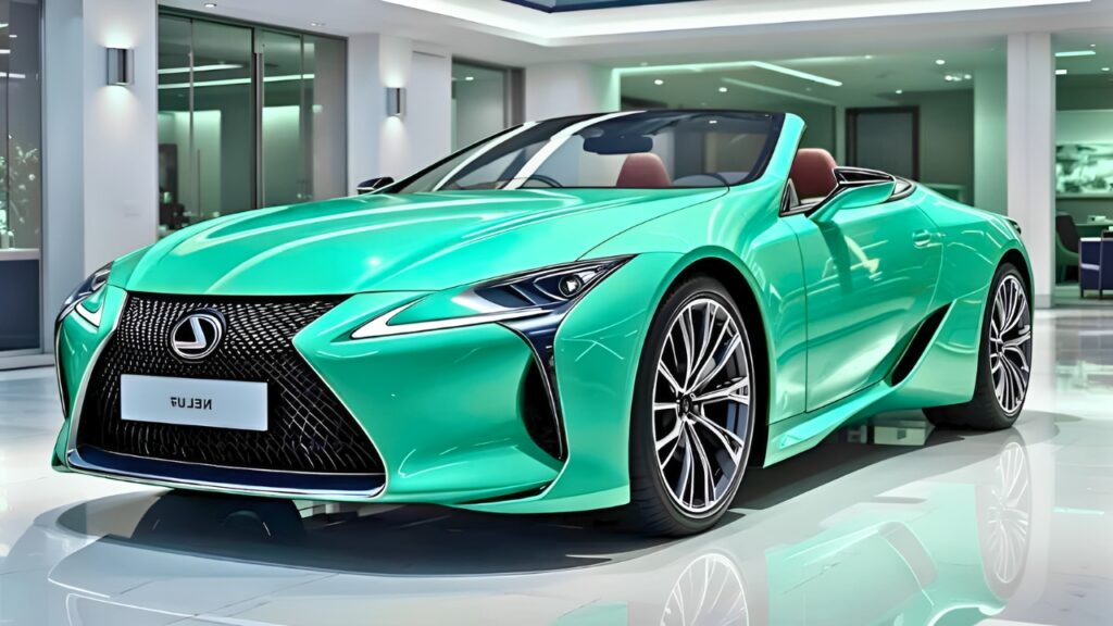 Lexus LC 500 Convertible: deportivo descapotable de lujo con diseño elegante y alto rendimiento