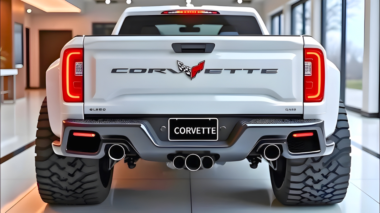 La Chevrolet Corvette Pickup 2026 sorprende al mundo automotriz