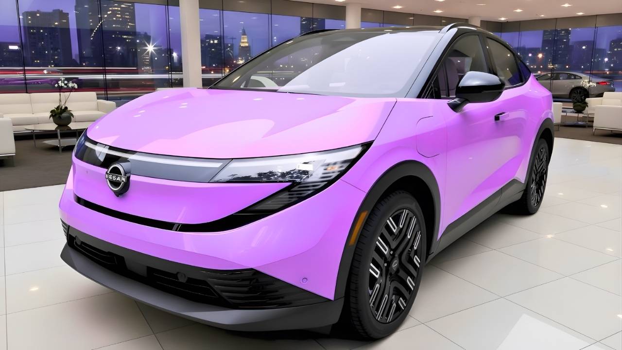 Nissan LEAF 2026 Eléctrico: Nuevo Diseño en Color Rosa y Tecnología Avanzada