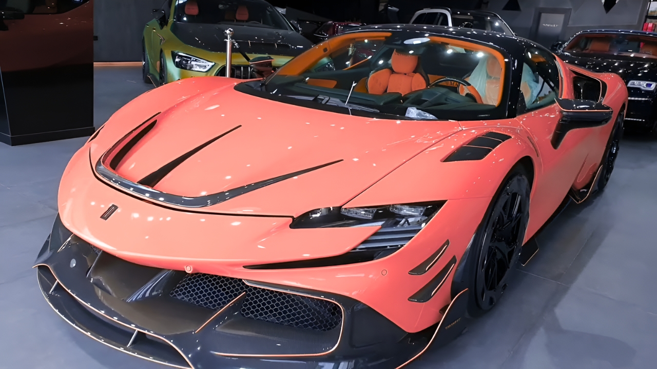 Ferrari SF90 Mansory: Revisión del Lujoso Híbrido Modificado – Parte 1 de 3