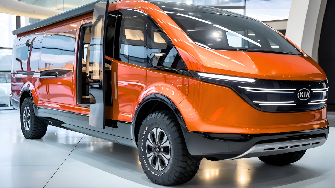 Kia 2026 Motorhome: Furgoneta Eléctrica para Aventuras Modernas
