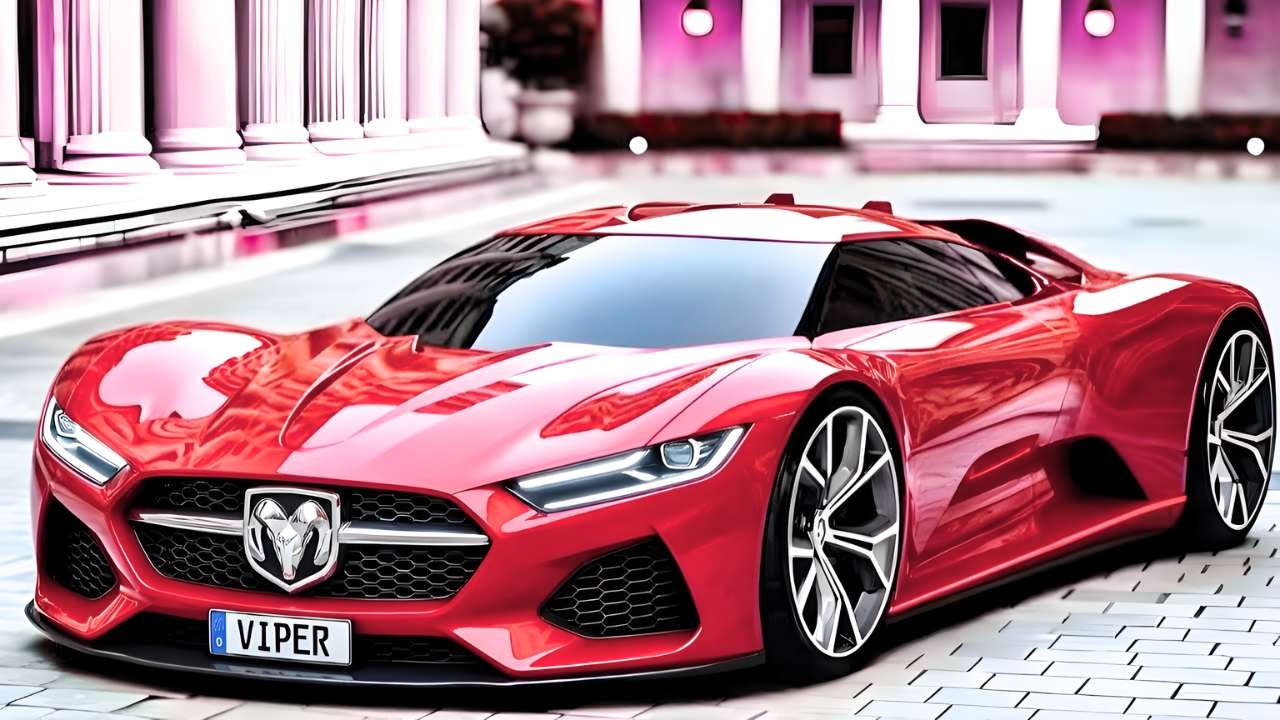Nuevo Dodge Viper 2026: Render Conceptual que Muestra el Regreso del Icónico Superdeportivo Americano con Diseño Moderno y Potencia Extrema