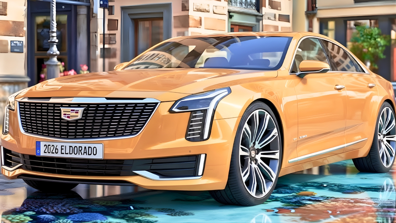 Cadillac Eldorado 2026 Concepto: Auto Futurista de Lujo con Diseño Innovador