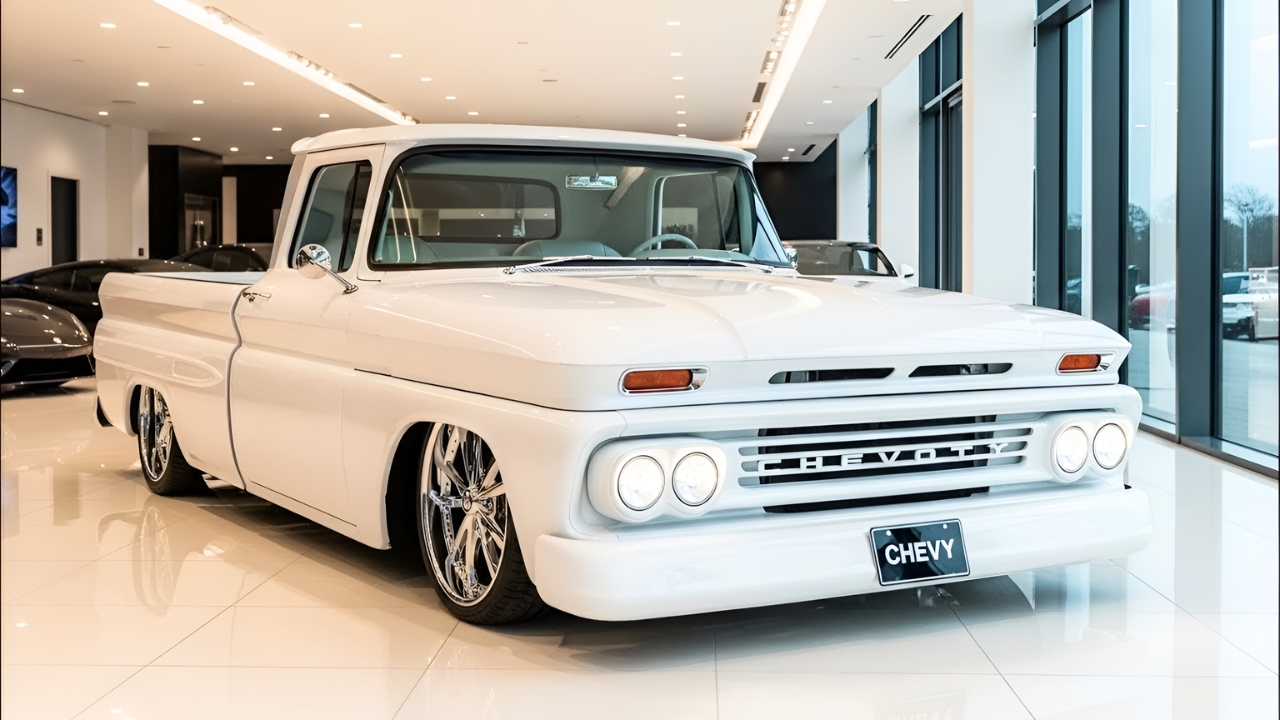 Chevrolet C10 1960 Personalizado: Camioneta Clásica Restaurada con Estilo Retro, Motor Potente y Detalles Únicos que Destacan en Exhibiciones