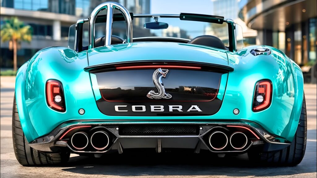 AC Cobra Personalizado – Deportivo Moderno con Estilo Trasero Impactante