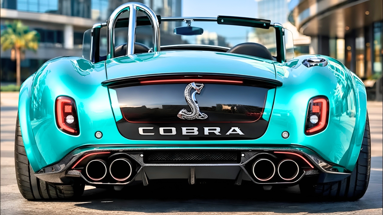 AC Cobra Personalizado – Deportivo Moderno con Estilo Trasero Impactante
