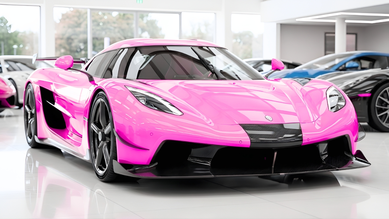 Koenigsegg Jesko Rosa: Hypercar Exclusivo con Diseño Personalizado y Rendimiento Extremo