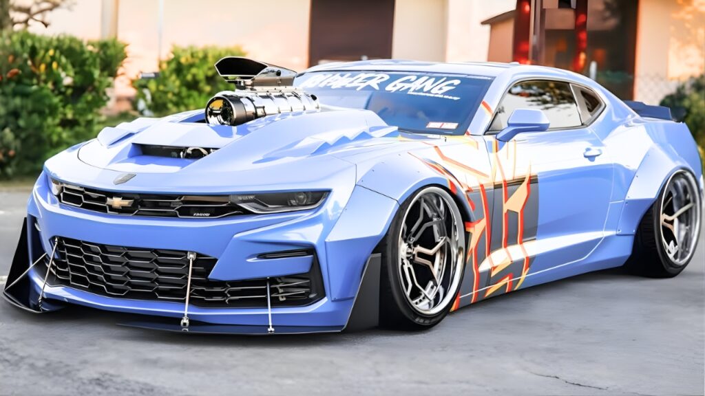 Chevrolet Camaro 6ta Generación Modificado: Diseño Personalizado y Potencia Extrema