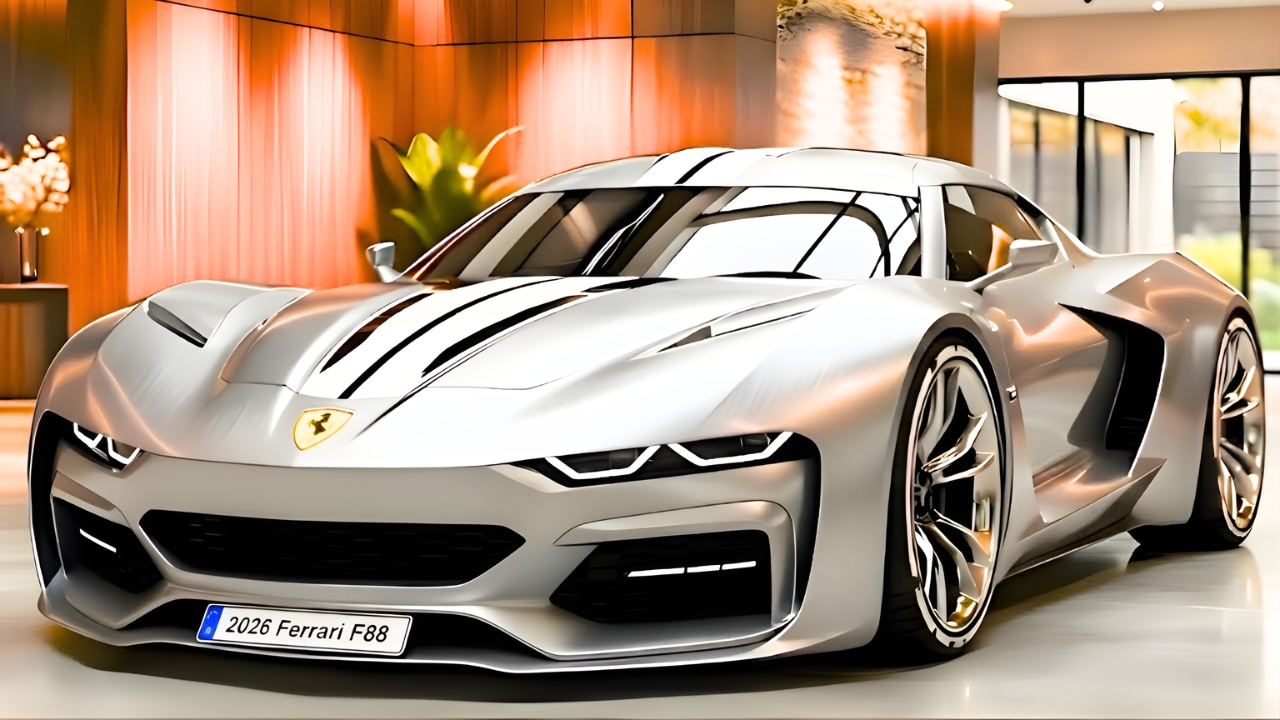 Ferrari F88 2026 Concept: El Futuro del Hypercar de Lujo y Alto Rendimiento