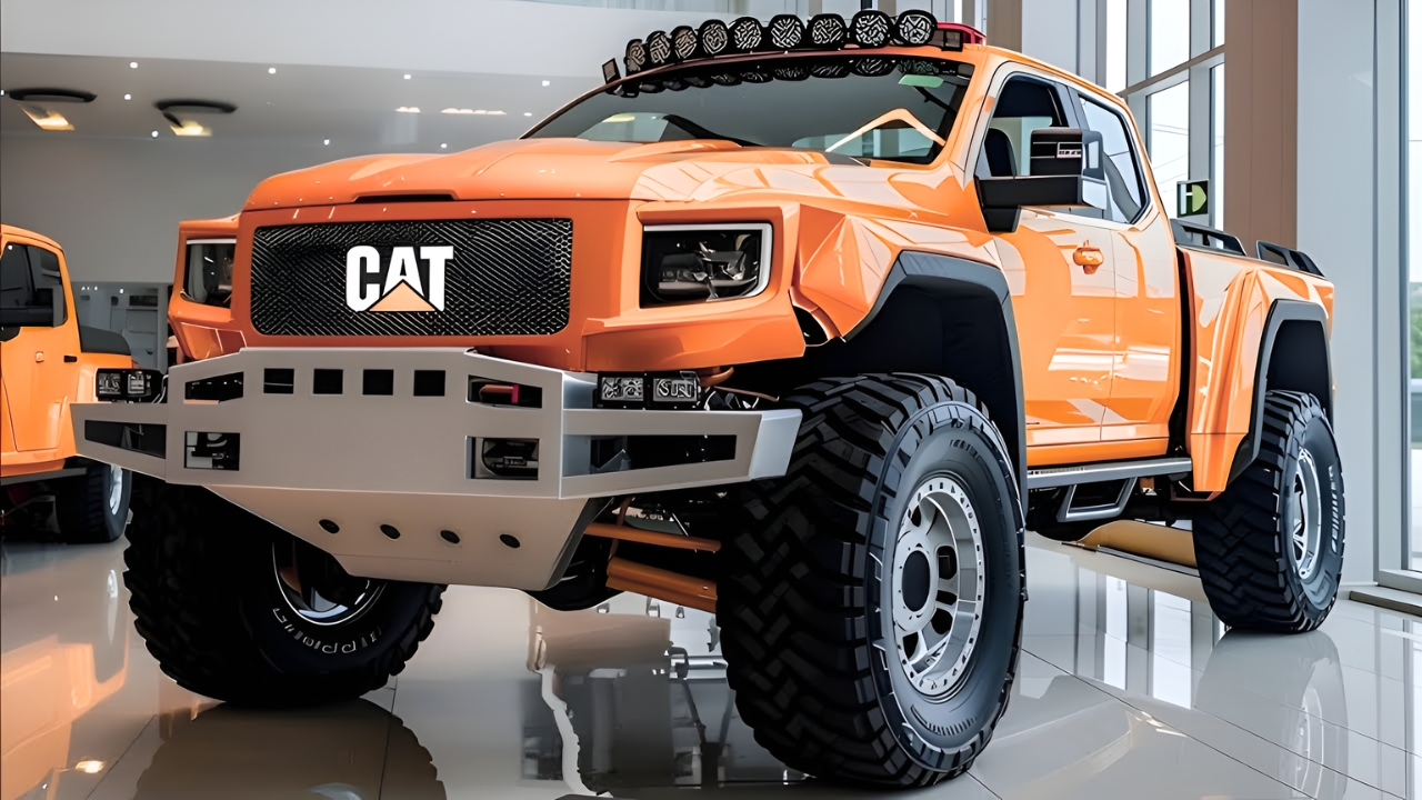 Caterpillar Pickup 2026: Concepto de Camioneta Potente con Diseño Futurista