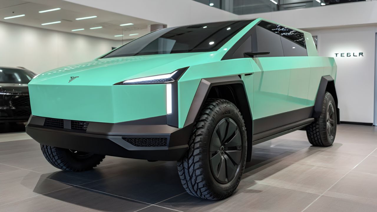 Tesla Cybertruck: Camioneta Eléctrica Futurista con Diseño Potente y Moderno