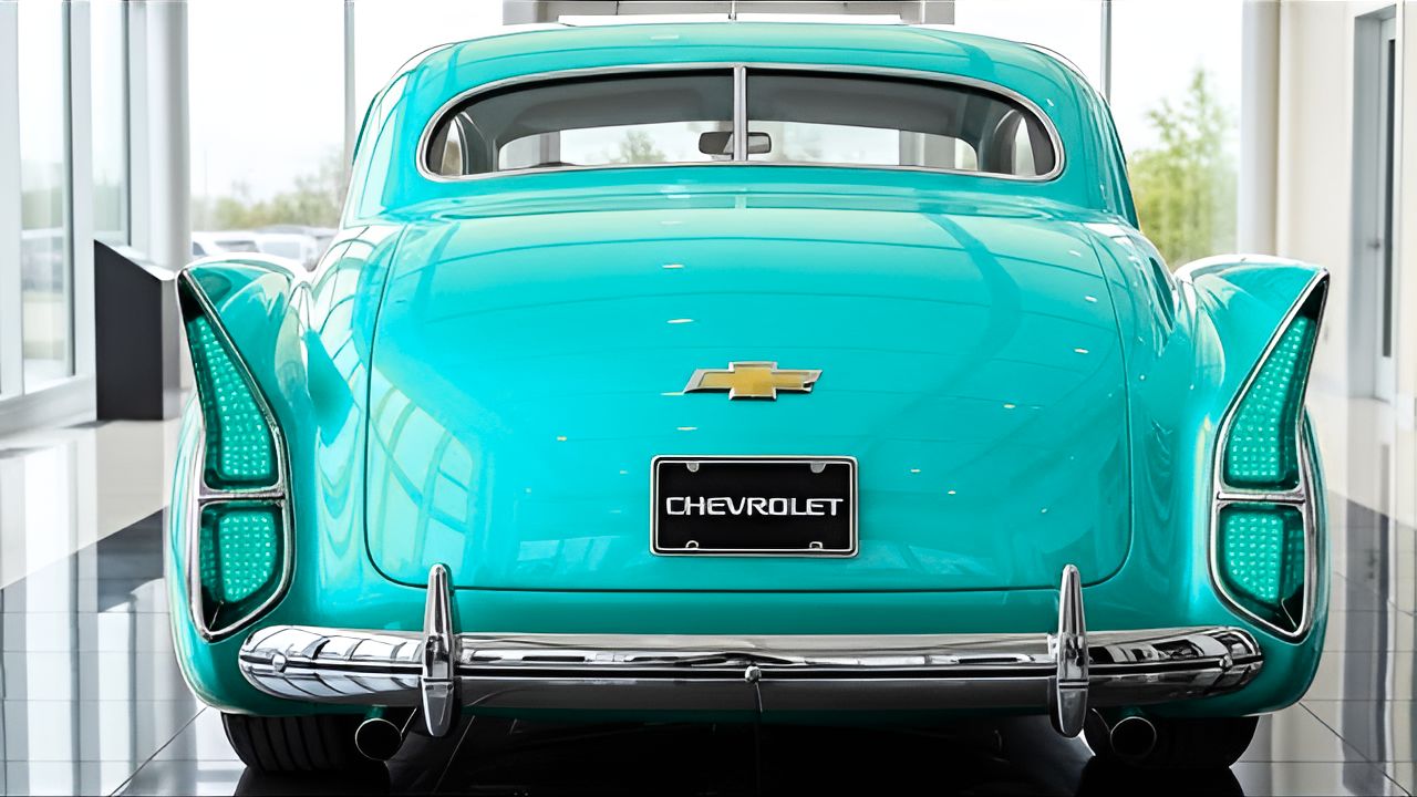 Chevrolet Styleline Deluxe 1951-1952 Custom: Clásico Vintage con Luces LED Modernas