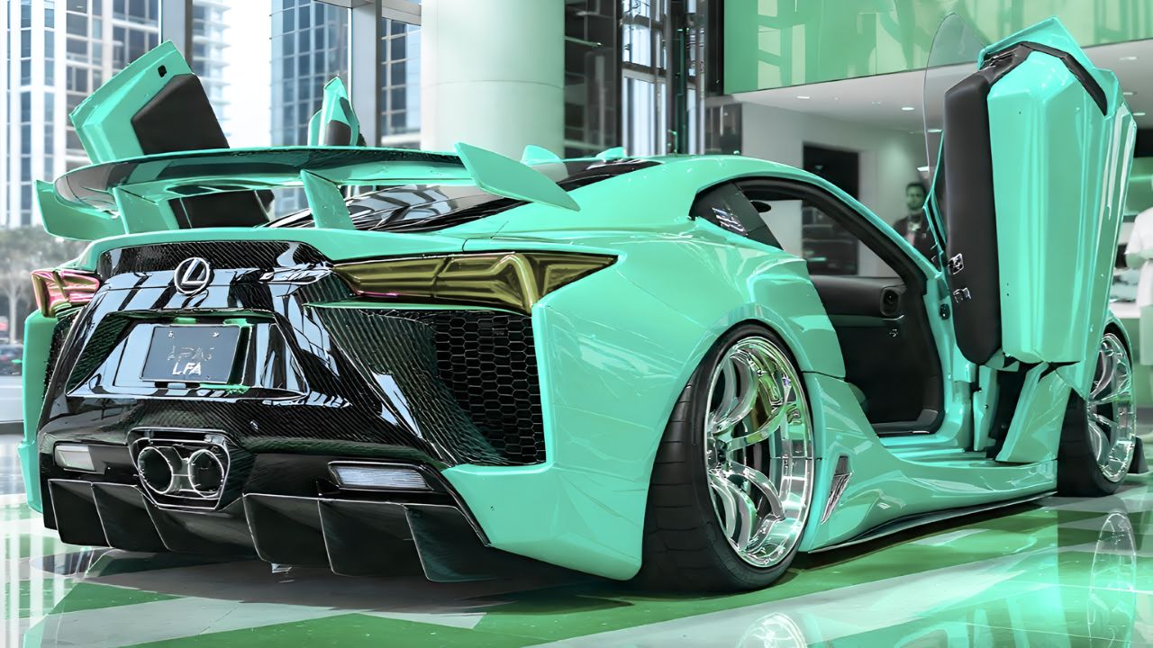 Lexus LFA: Deportivo de Alto Rendimiento con Diseño Exclusivo y Potente