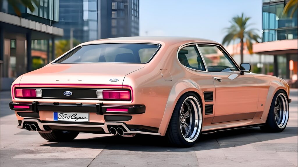 Ford Capri 2026: Nuevo Diseño Personalizado con Estilo Deportivo y Moderno