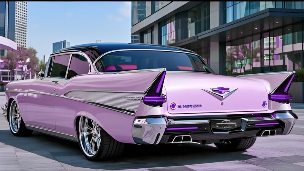 Chevrolet Bel Air 1957 Personalizado: Clásico Americano con Diseño Único y Estilo Retro