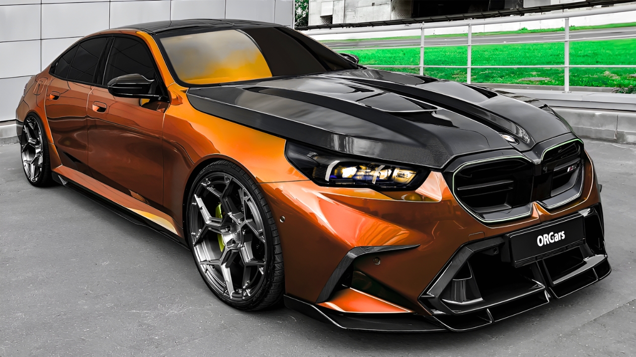 Nuevo BMW M5 (G90) Modificado: Diseño Deportivo Extremo y Estilo Personalizado