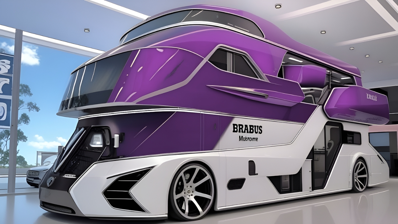 BRABUS BIG BOY 1200: Autocaravana de Lujo con Diseño Exclusivo y Máximo Confort