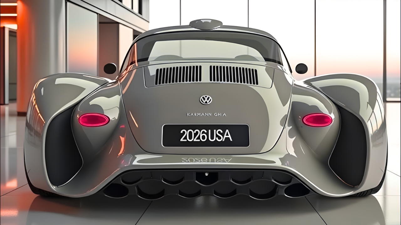 Volkswagen Karmann Ghia Eléctrico 2026: El Clásico Regresa con Diseño Futurista