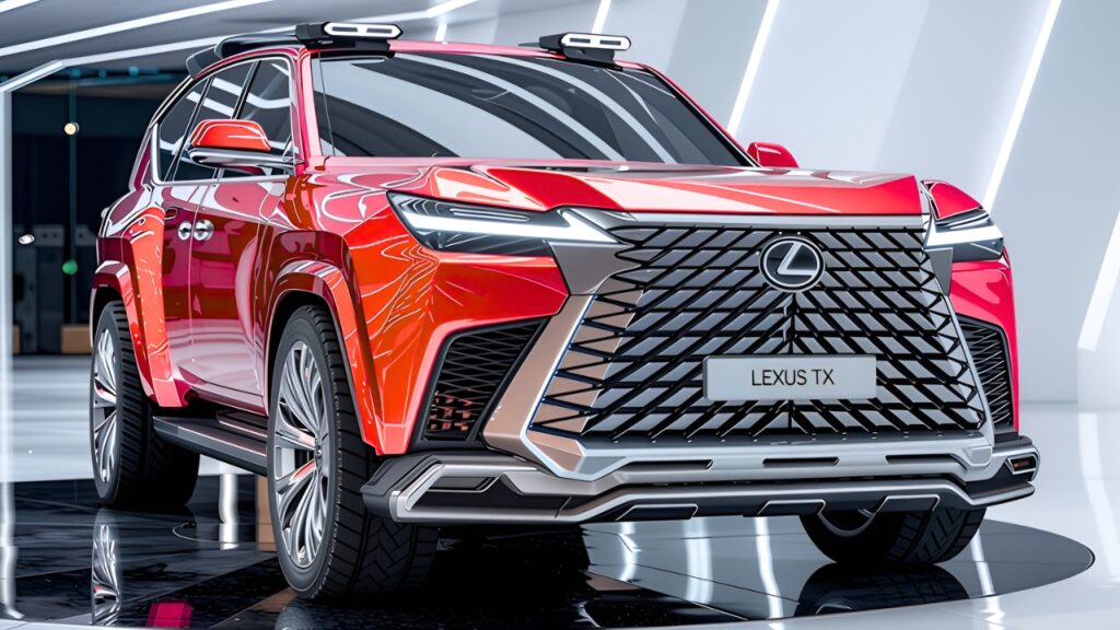 Nuevo Lexus TX 2026: SUV de Lujo Espacioso con Tecnología Avanzada y Máximo Confort
