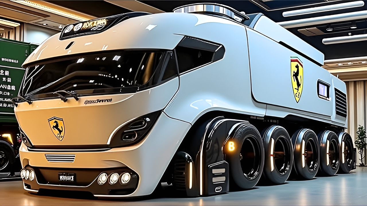 Ferrari Motorhome 2026: Autocaravana de Lujo con Diseño Deportivo y Máxima Exclusividad