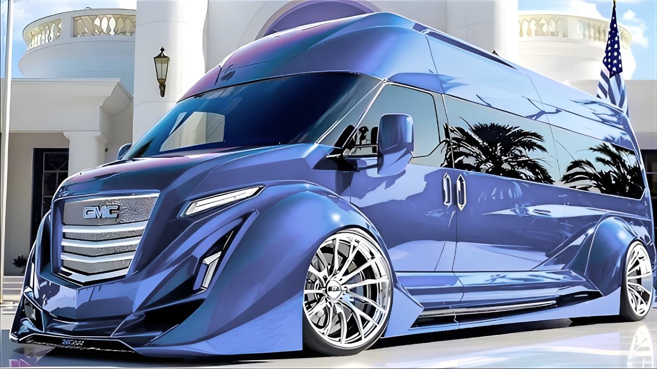 GMC Savana 2026 Concept: Furgoneta de Lujo Tipo Limo Camper