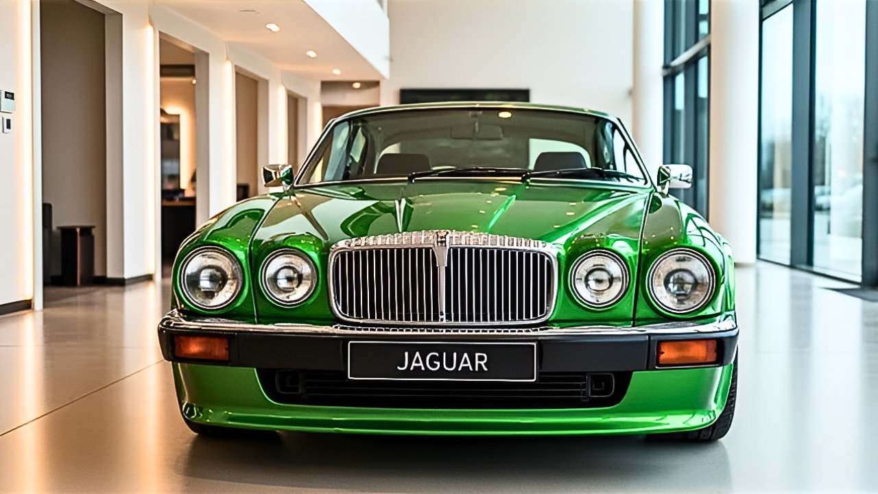Jaguar XJ6 1984 restaurado a medida para el baterista de Iron Maiden, Nicko McBrain